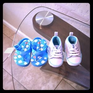 SOLD - Newborn Baby Shoes Bundle